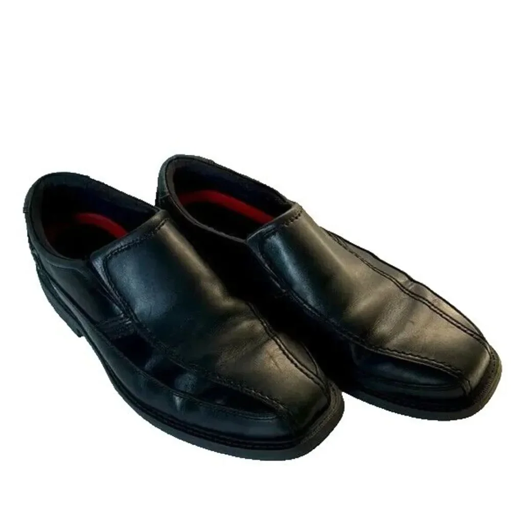 Man's Loafers Rockport Style Leader 2 Bike Slip-On Trutech Lightweig Size 9